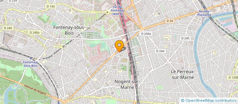 localisation de l'entreprise MONSIEUR XAVIER NIAMKEY à SAINT MANDE