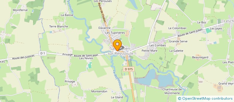 localisation de l'entreprise MONSIEUR XAVIER NIVAULT  SAINT-JULIEN-SUR-REYSSOUZE