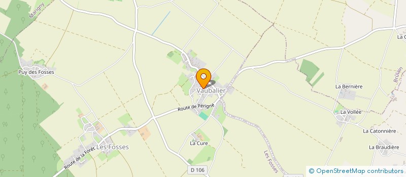 localisation de l'entreprise MONSIEUR XAVIER NOCQUET  FOSSES (LES)