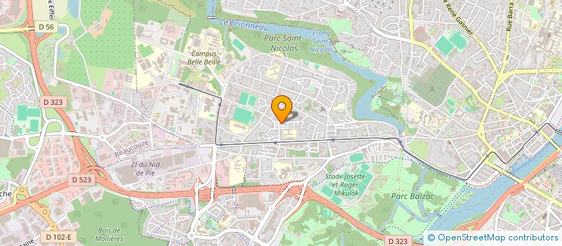 localisation de l'entreprise MONSIEUR XAVIER NORMANDIERE à ANGERS