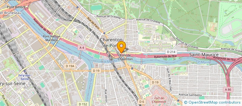 localisation de l'entreprise MONSIEUR XAVIER NOUAILLE  CHARENTON-LE-PONT