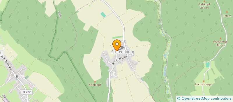 localisation de l'entreprise MONSIEUR XAVIER NOWAK  SCHNBOURG