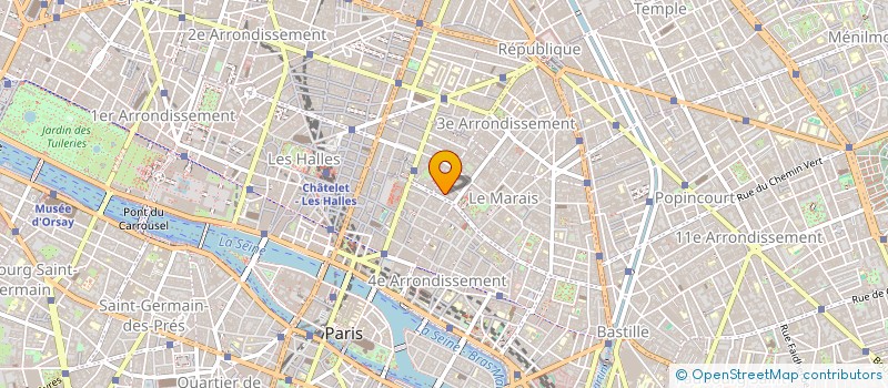 localisation de l'entreprise MONSIEUR XAVIER NYSSEN  PARIS