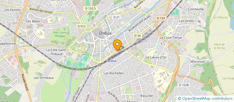 localisation de l'entreprise MONSIEUR XAVIER OCANA à DREUX