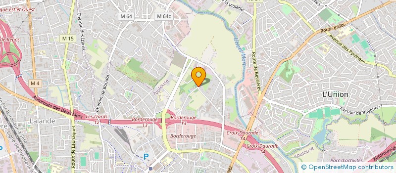 localisation de l'entreprise MONSIEUR XAVIER OLIVAUD à TOULOUSE