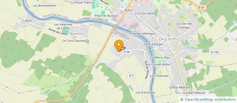 localisation de l'entreprise MONSIEUR XAVIER ONDET à BUXEUIL