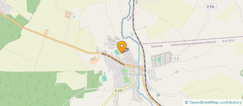 localisation de l'entreprise MONSIEUR XAVIER OPPERMANN  OERMINGEN