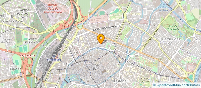localisation de l'entreprise MONSIEUR XAVIER OSTER à STRASBOURG
