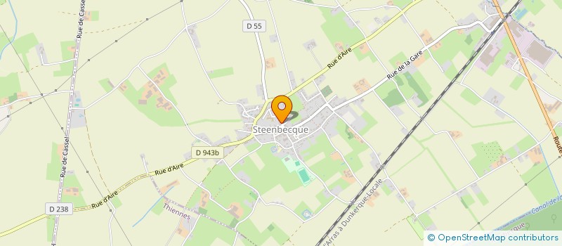 localisation de l'entreprise MONSIEUR XAVIER OUTTERS  BOESEGHEM