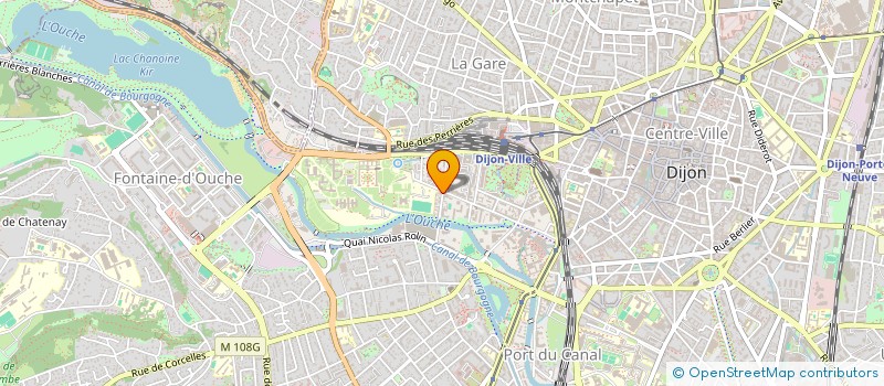 localisation de l'entreprise MONSIEUR XAVIER OUVRERY à DIJON