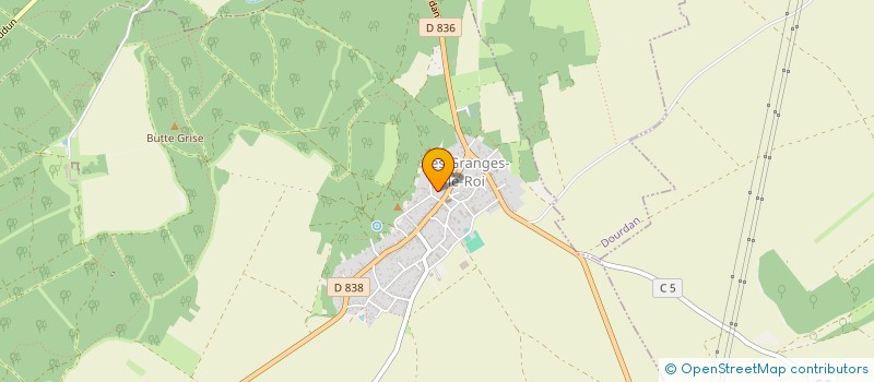 localisation de l'entreprise MONSIEUR XAVIER PALAZZO à LES GRANGES-LE-ROI