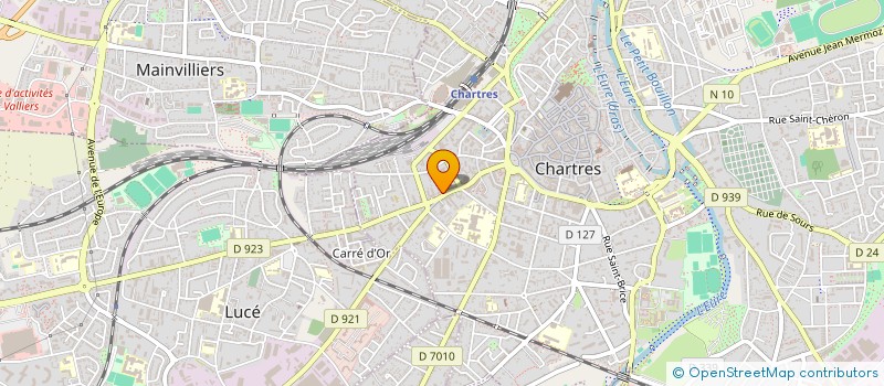 localisation de l'entreprise MONSIEUR XAVIER PANNETIER à CHARTRES