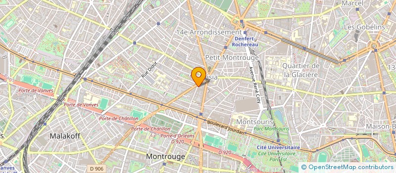 localisation de l'entreprise MONSIEUR XAVIER PAOLETTI  PARIS