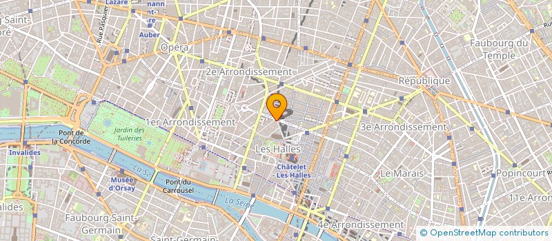 localisation de l'entreprise MONSIEUR XAVIER PARIS à PARIS