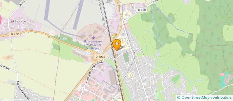 localisation de l'entreprise MONSIEUR XAVIER PASCAL  AMBERIEU-EN-BUGEY