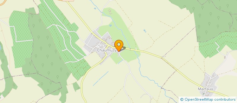 localisation de l'entreprise MONSIEUR XAVIER PASQUIER  CHAUMUZY