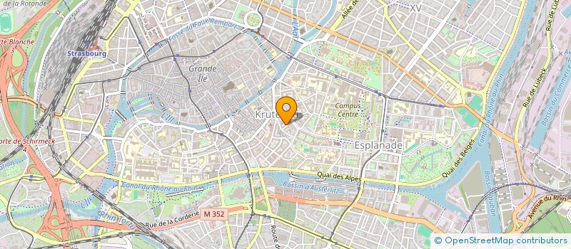 localisation de l'entreprise MONSIEUR XAVIER PAULUS à STRASBOURG