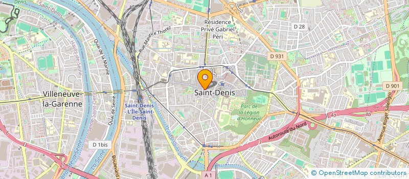 localisation de l'entreprise MONSIEUR XAVIER PELER  SAINT-DENIS