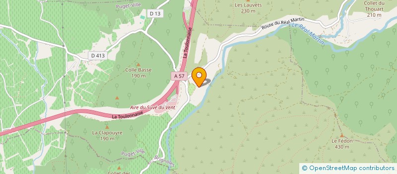 localisation de l'entreprise MONSIEUR XAVIER PELOUX  PUGET-VILLE