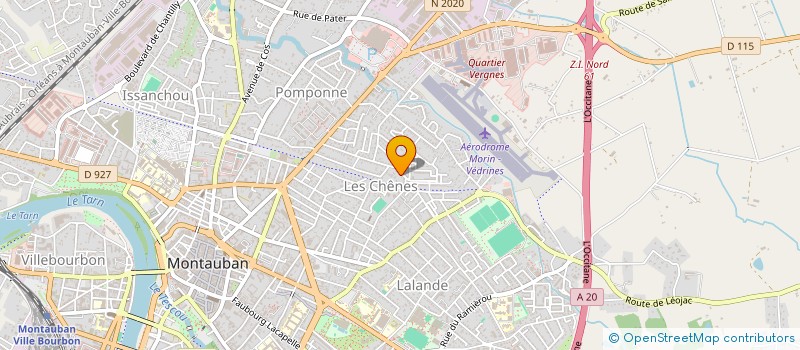 localisation de l'entreprise MONSIEUR XAVIER PEMEJA  MONTAUBAN