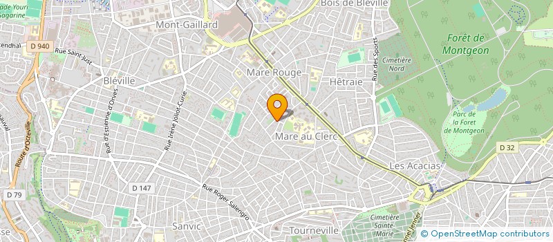 localisation de l'entreprise MONSIEUR XAVIER PENFRAT  LE HAVRE