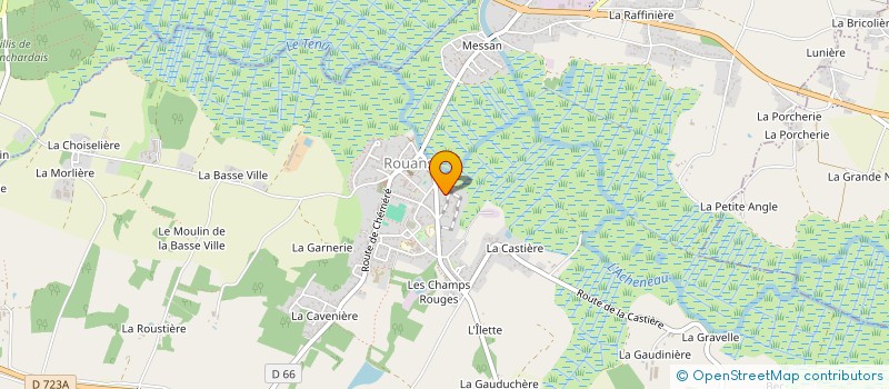 localisation de l'entreprise MONSIEUR XAVIER PERESSE  ROUANS