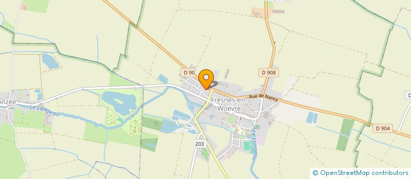 localisation de l'entreprise MONSIEUR XAVIER PERNOT à FRESNES-EN-WOEVRE