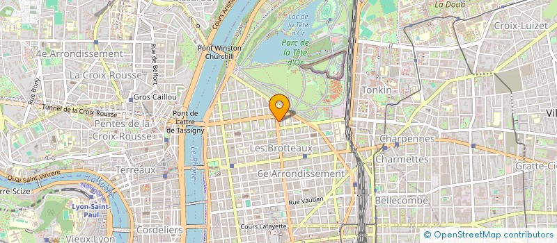 localisation de l'entreprise MONSIEUR XAVIER PERRET  LYON