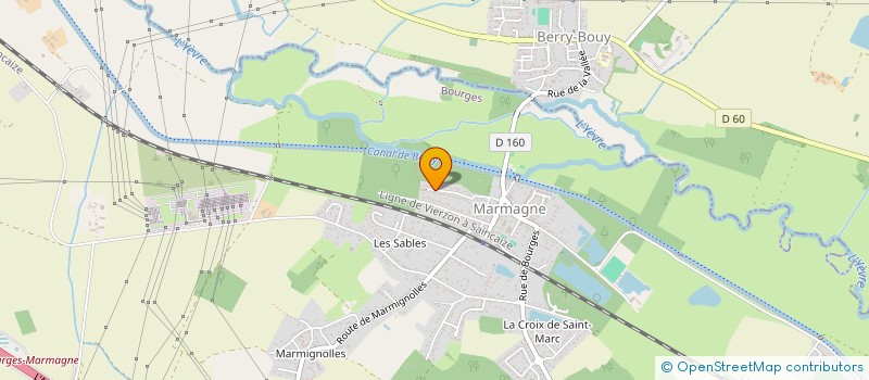 localisation de l'entreprise MONSIEUR XAVIER PESSON  MARMAGNE