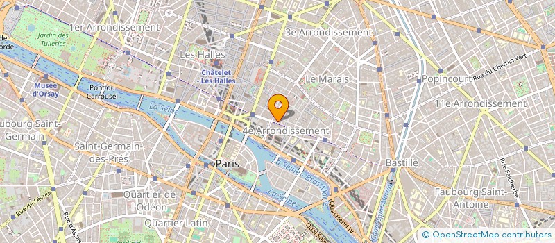 localisation de l'entreprise MONSIEUR XAVIER PETERS  PARIS