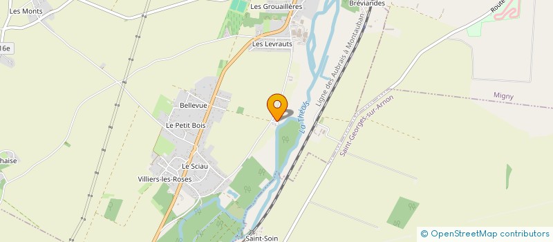 localisation de l'entreprise MONSIEUR XAVIER PETIT à SAINTE-LIZAIGNE