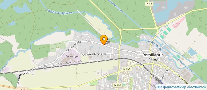 localisation de l'entreprise MONSIEUR XAVIER PETITPAS à ROMILLY-SUR-SEINE