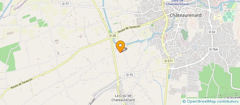 localisation de l'entreprise MONSIEUR XAVIER PEYTIER à CHATEAURENARD