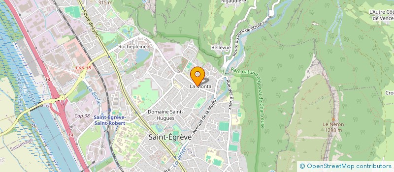 localisation de l'entreprise MONSIEUR XAVIER PHILIBERT à SAINT-EGREVE