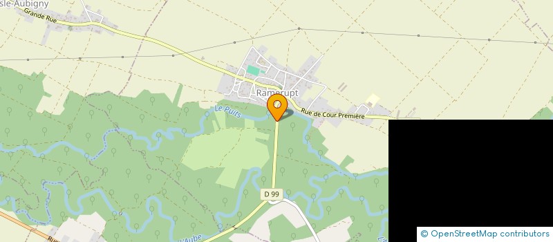 localisation de l'entreprise MONSIEUR XAVIER PHILIPPE  RAMERUPT