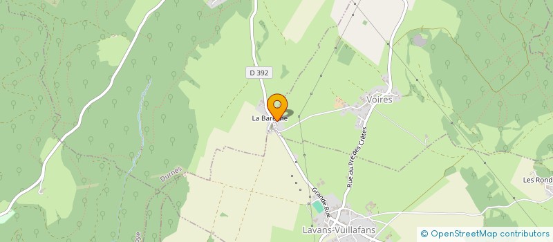 localisation de l'entreprise MONSIEUR XAVIER PICARD  GUYANS DURNES