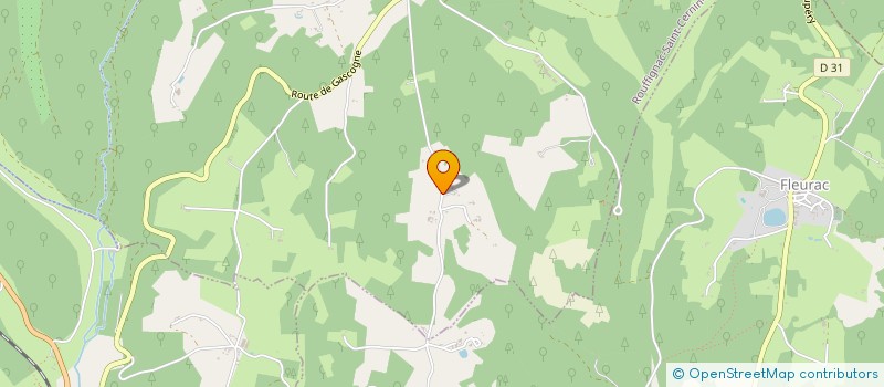 localisation de l'entreprise MONSIEUR XAVIER PICHOT  ROUFFIGNAC-SAINT-CERNIN-DE-REILHAC