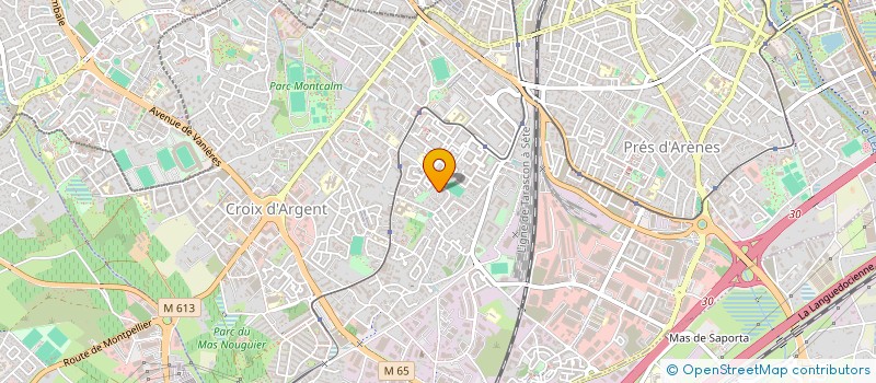 localisation de l'entreprise MONSIEUR XAVIER PIERRE ALLIEN à MONTPELLIER