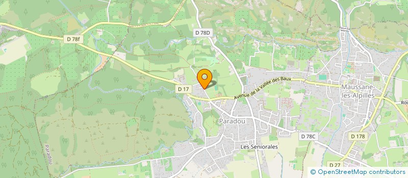 localisation de l'entreprise MONSIEUR XAVIER PILET  PARADOU