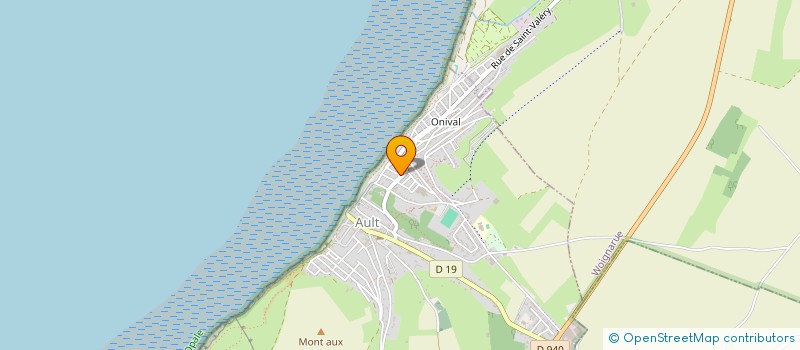 localisation de l'entreprise MONSIEUR XAVIER PINCHON  AULT