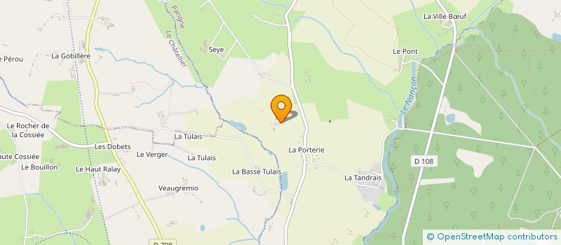 localisation de l'entreprise MONSIEUR XAVIER PIRON  PARIGNE