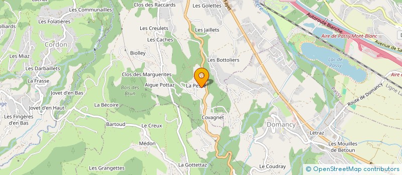 localisation de l'entreprise MONSIEUR XAVIER PISSARD  SALLANCHES