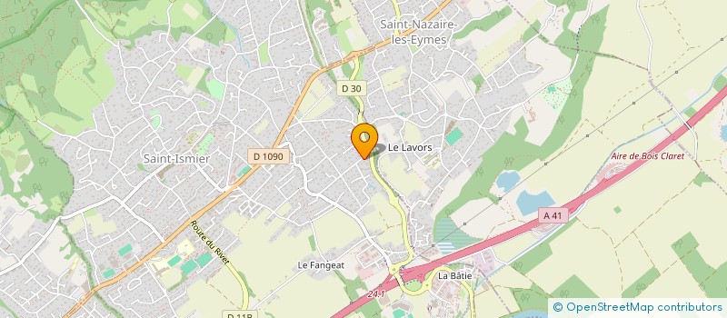 localisation de l'entreprise MONSIEUR XAVIER PLICHON  SAINT-ISMIER