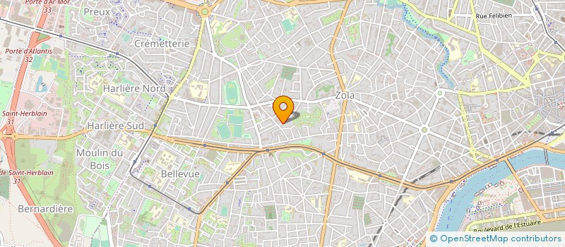 localisation de l'entreprise MONSIEUR XAVIER PLOUCHART à NANTES