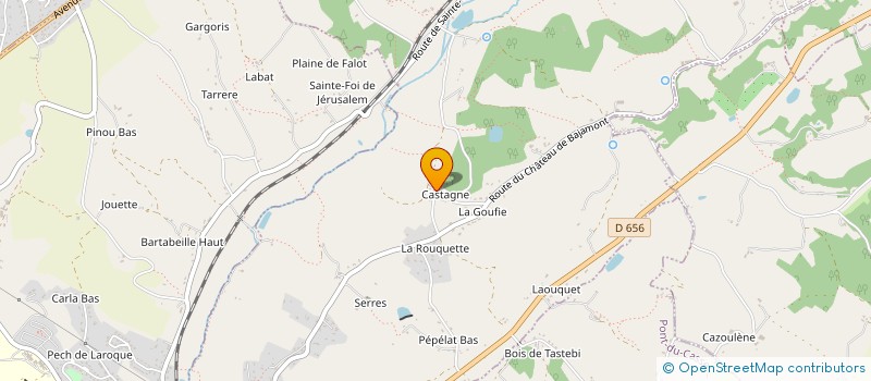localisation de l'entreprise MONSIEUR XAVIER PORNIN à BAJAMONT