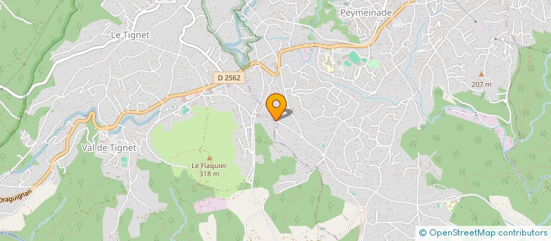 localisation de l'entreprise MONSIEUR XAVIER PORTE à PEYMEINADE