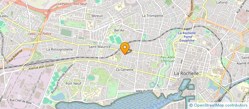 localisation de l'entreprise MONSIEUR XAVIER PORTERFIELD  LA ROCHELLE