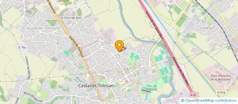 localisation de l'entreprise MONSIEUR XAVIER PORTES à CASTANET-TOLOSAN