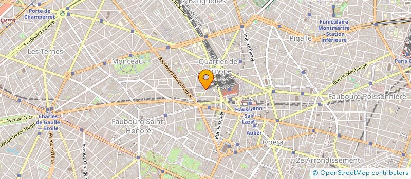 localisation de l'entreprise MONSIEUR XAVIER POUGET ABADIE  PARIS