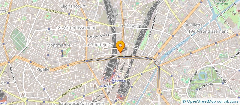 localisation de l'entreprise MONSIEUR XAVIER POULEAU  PARIS